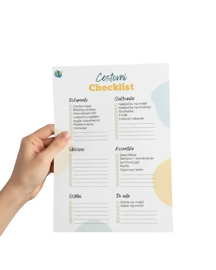 ZDARMA: Cestovní checklist
