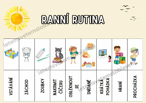 Ranní rutina
